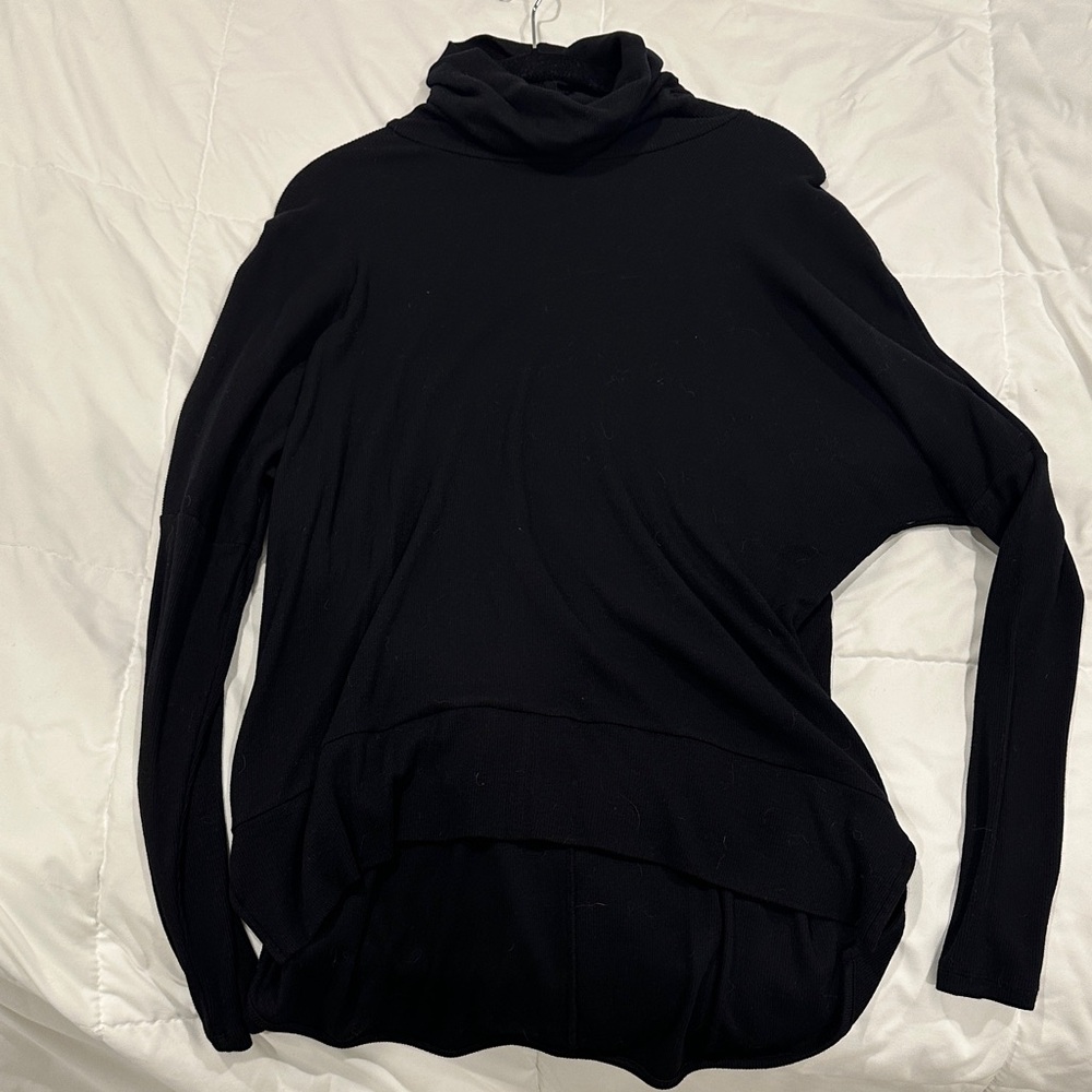 Elegant Black Women's Turtle Neck Sweater